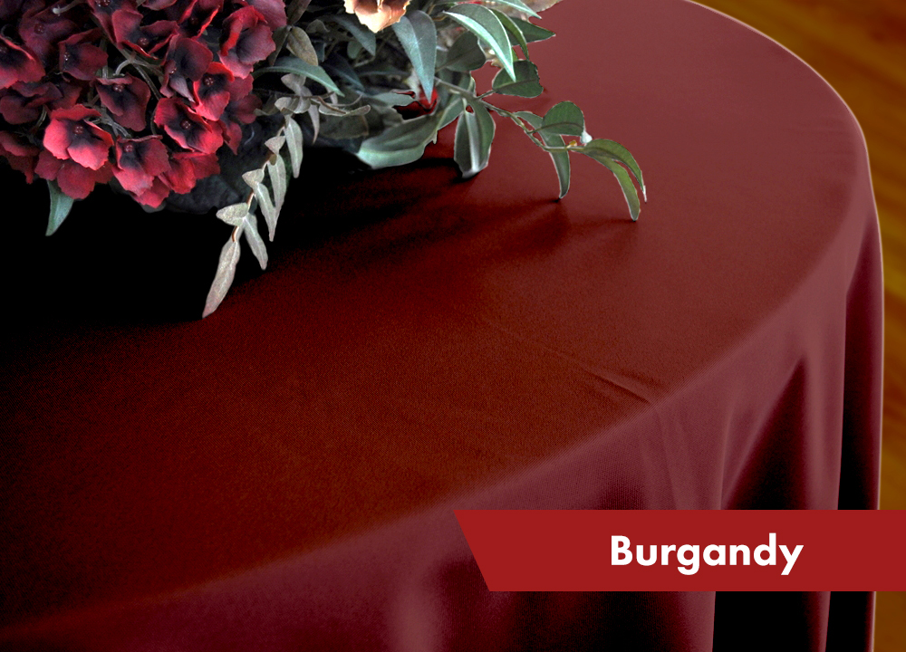 Burgandy Linen